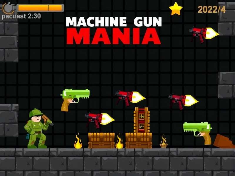 Machine Gun Mania Gameplay Screenshot